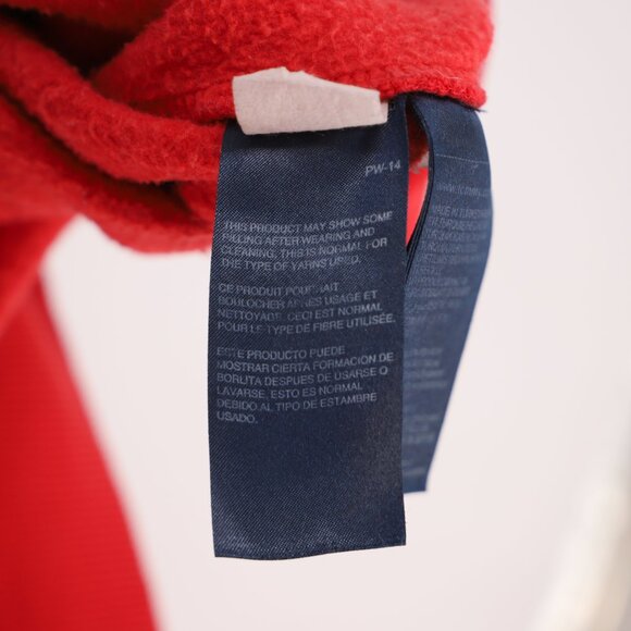 TOMMY JEANS 90s Inspired Sailing Logo Hoodie Red Size XL - Picture 11 of 11